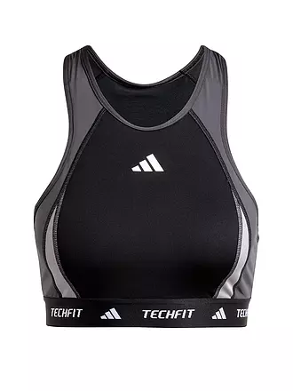 ADIDAS | Reggiseno sportivo da donna TECHFIT High-Neck Colorblock a supporto medio |